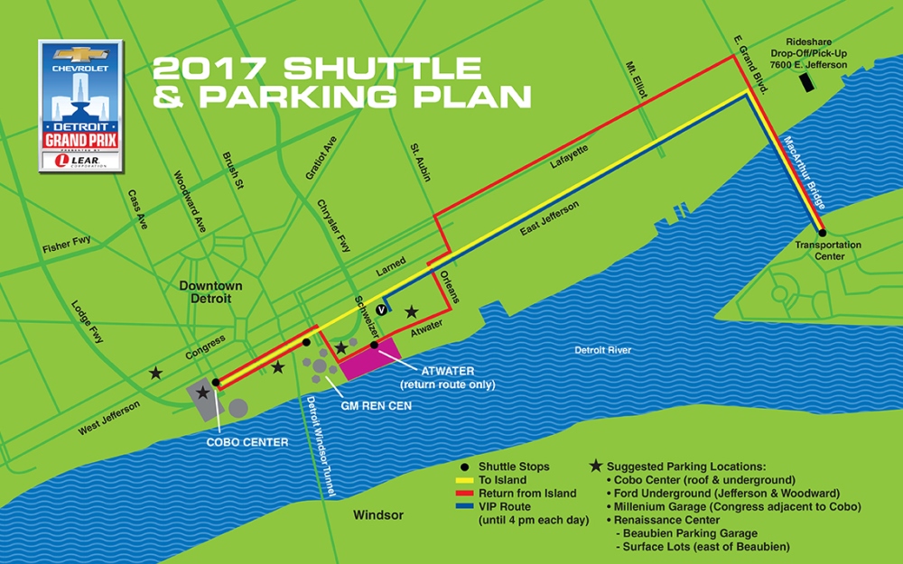 More Options for Fans with the Grand Prix Transportation Plan